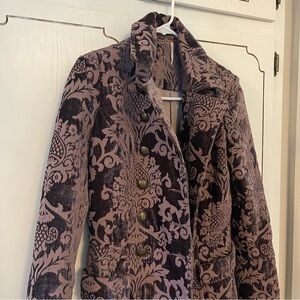 Free People Brocade coat